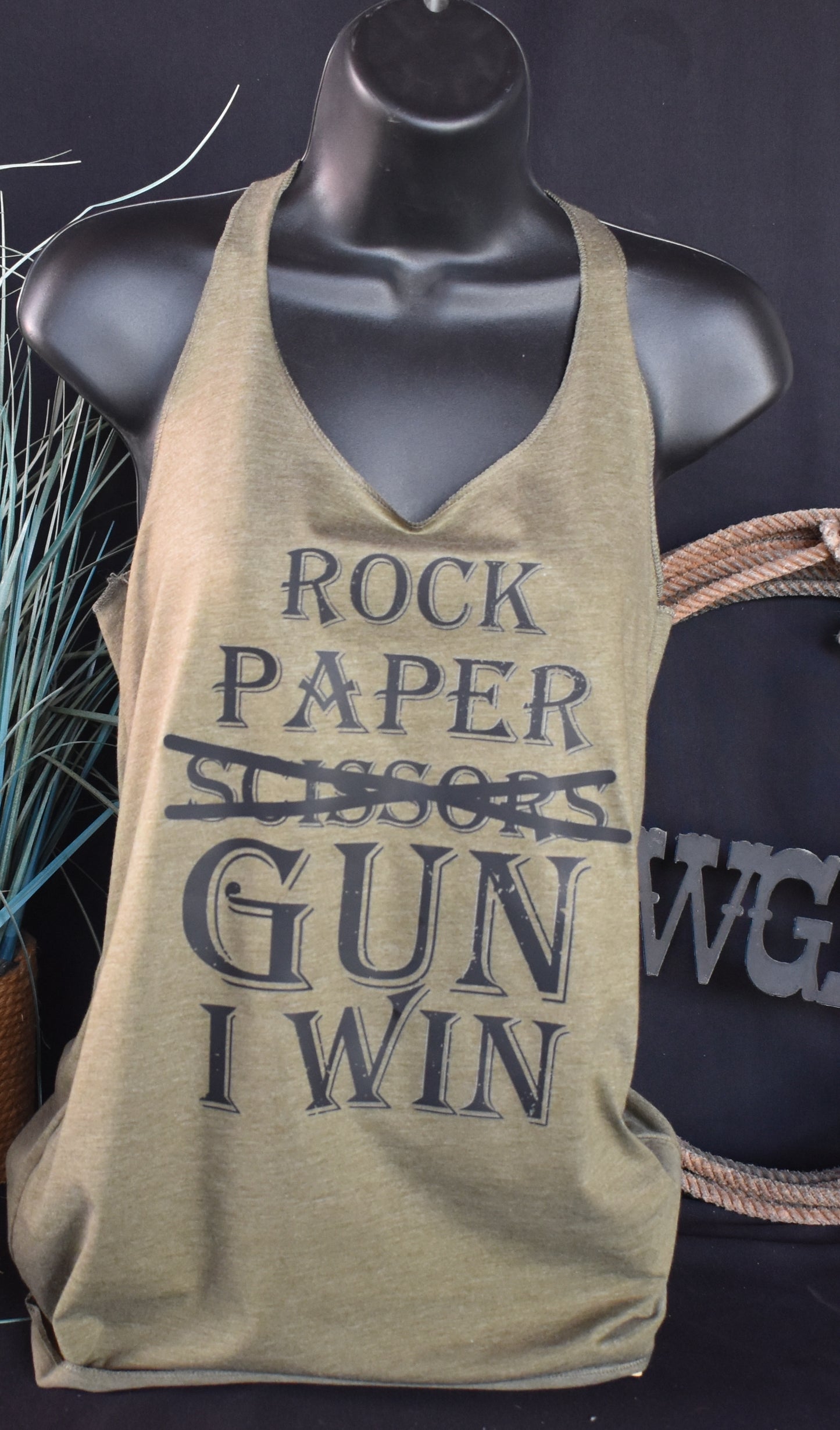 Rock, Paper, Gun I Win! - Men's